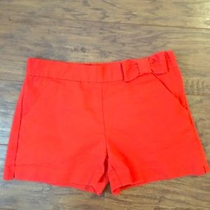 Janie and Jack Girls Shorts with Bow Detail